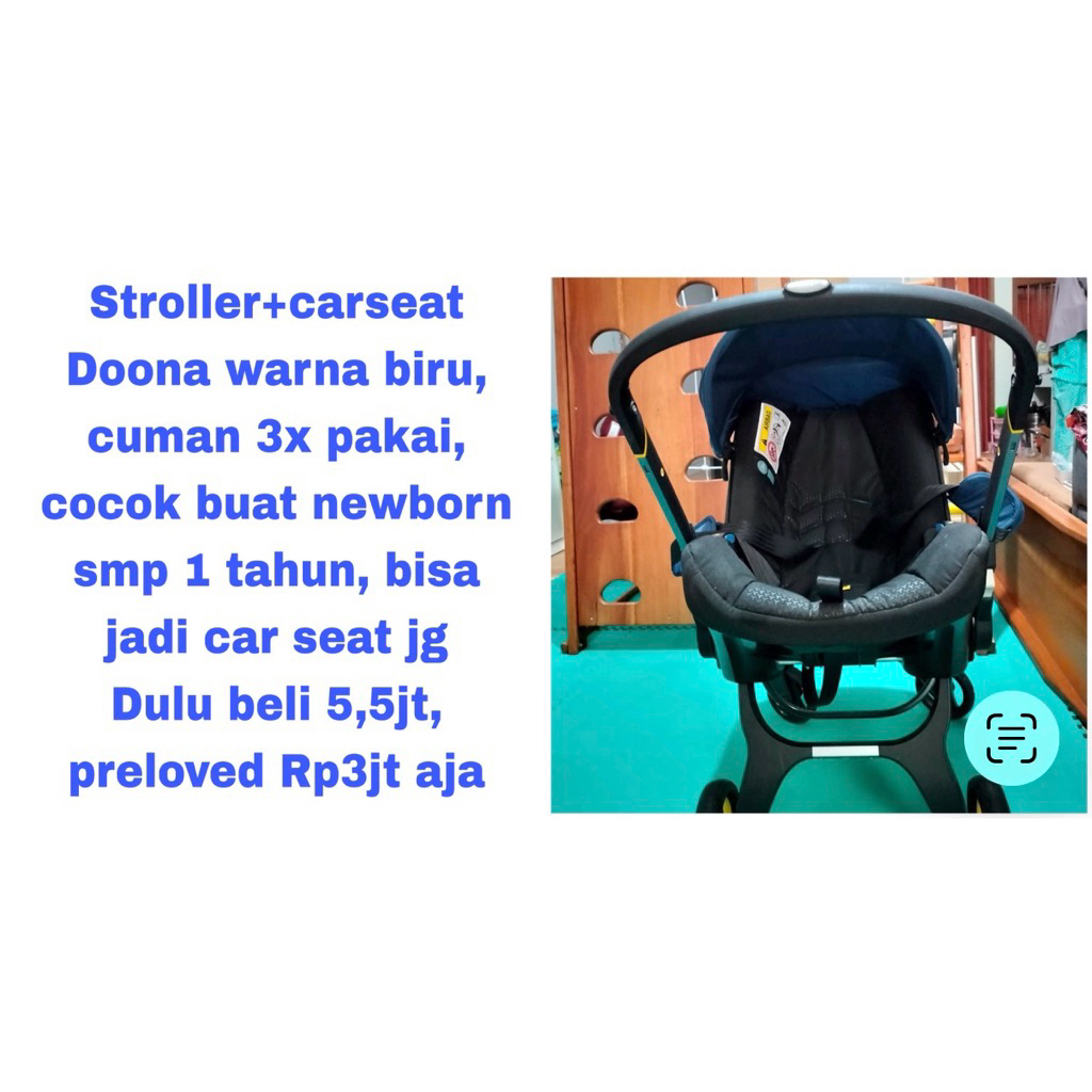 doona car seat stroller  - preloved