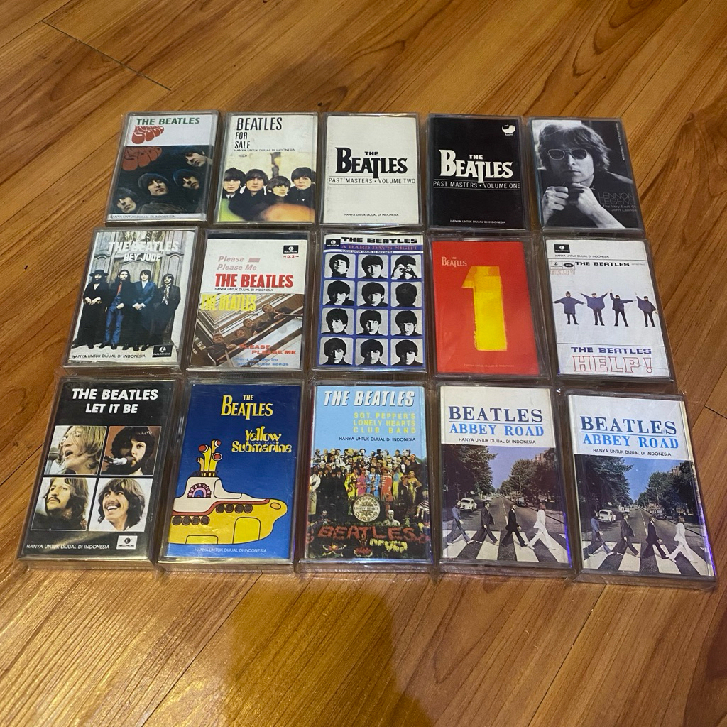 variasi kaset original the beatles