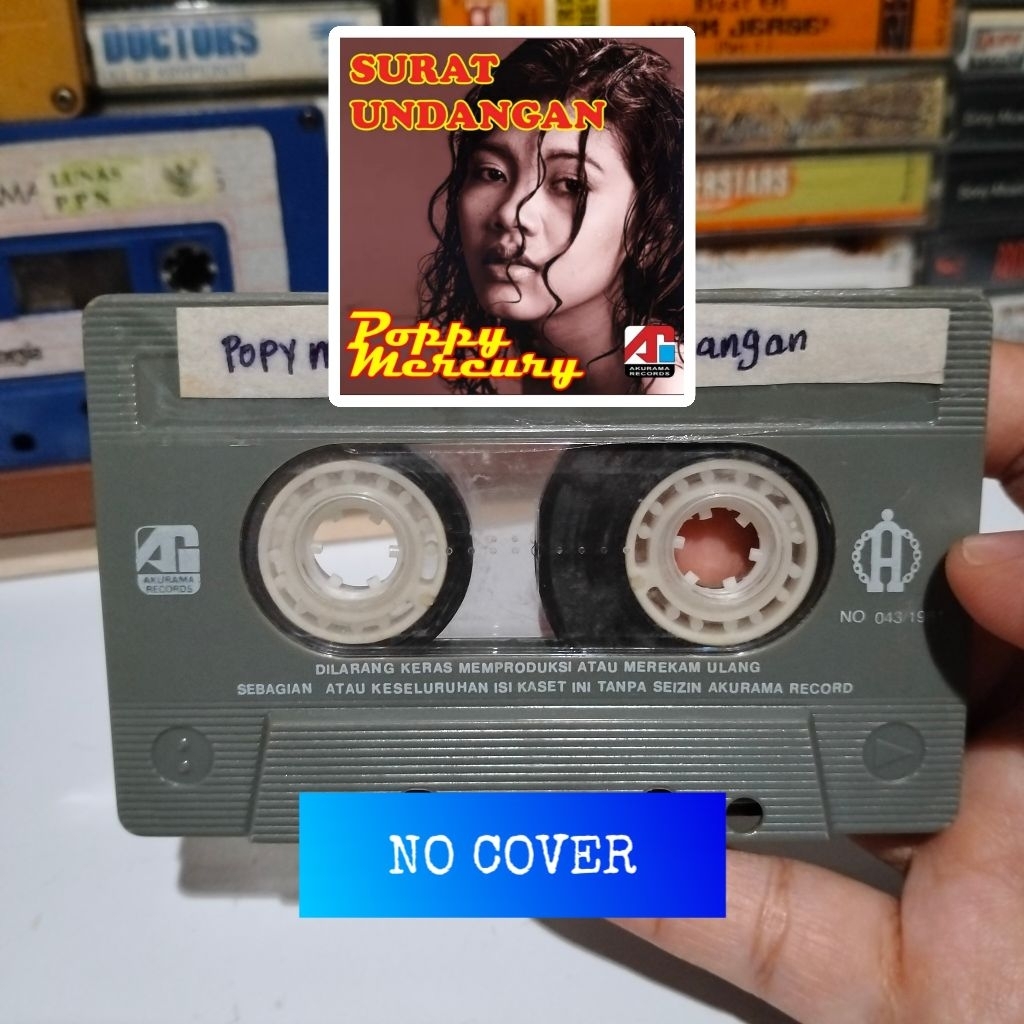 Kaset Pita POPPY MERCURY Surat Undangan