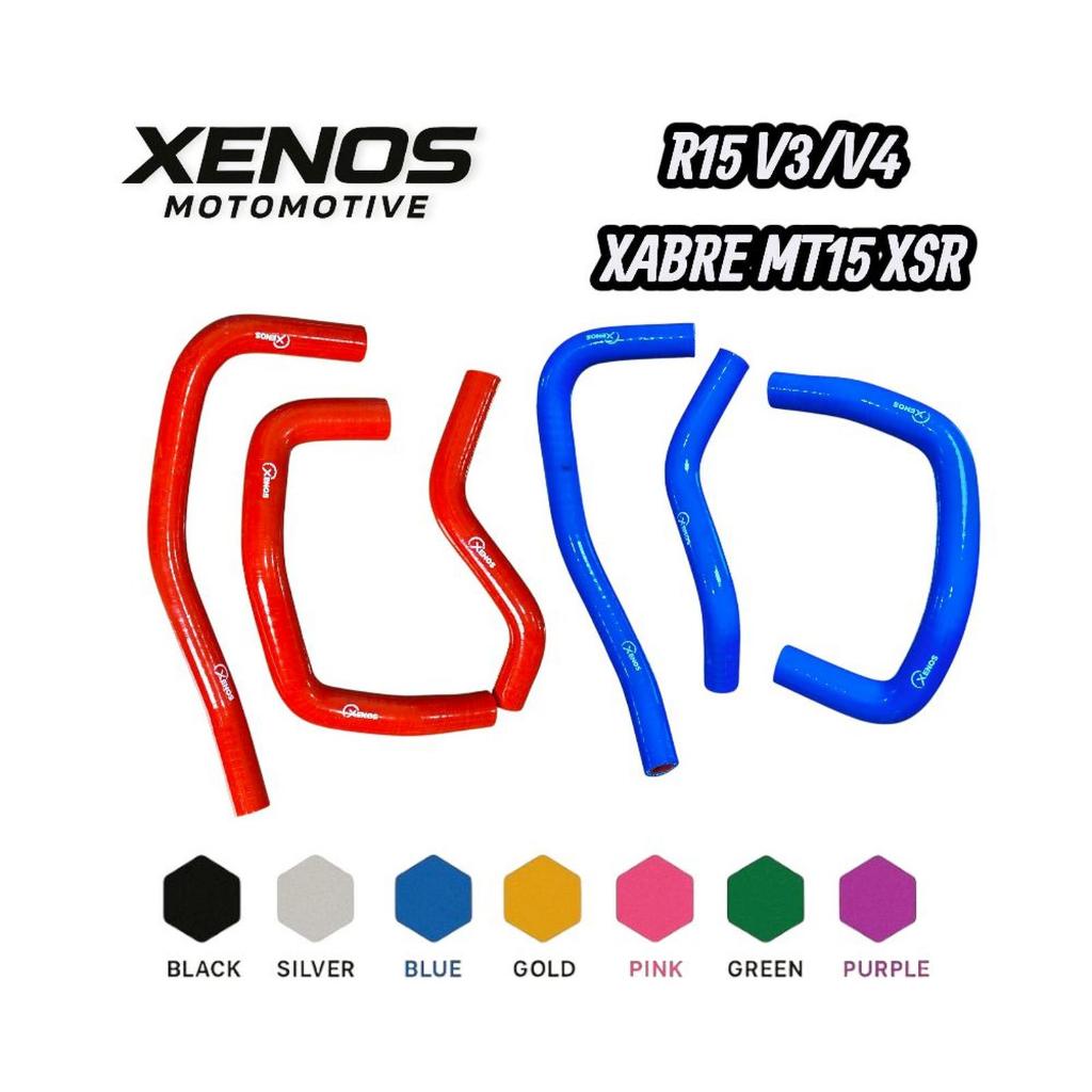 SELANG RADIATOR XENOS THAILAND R15 V3 R15 V4 XABRE MT15 XSR R15M R15 M Motorcycle Motor Engine