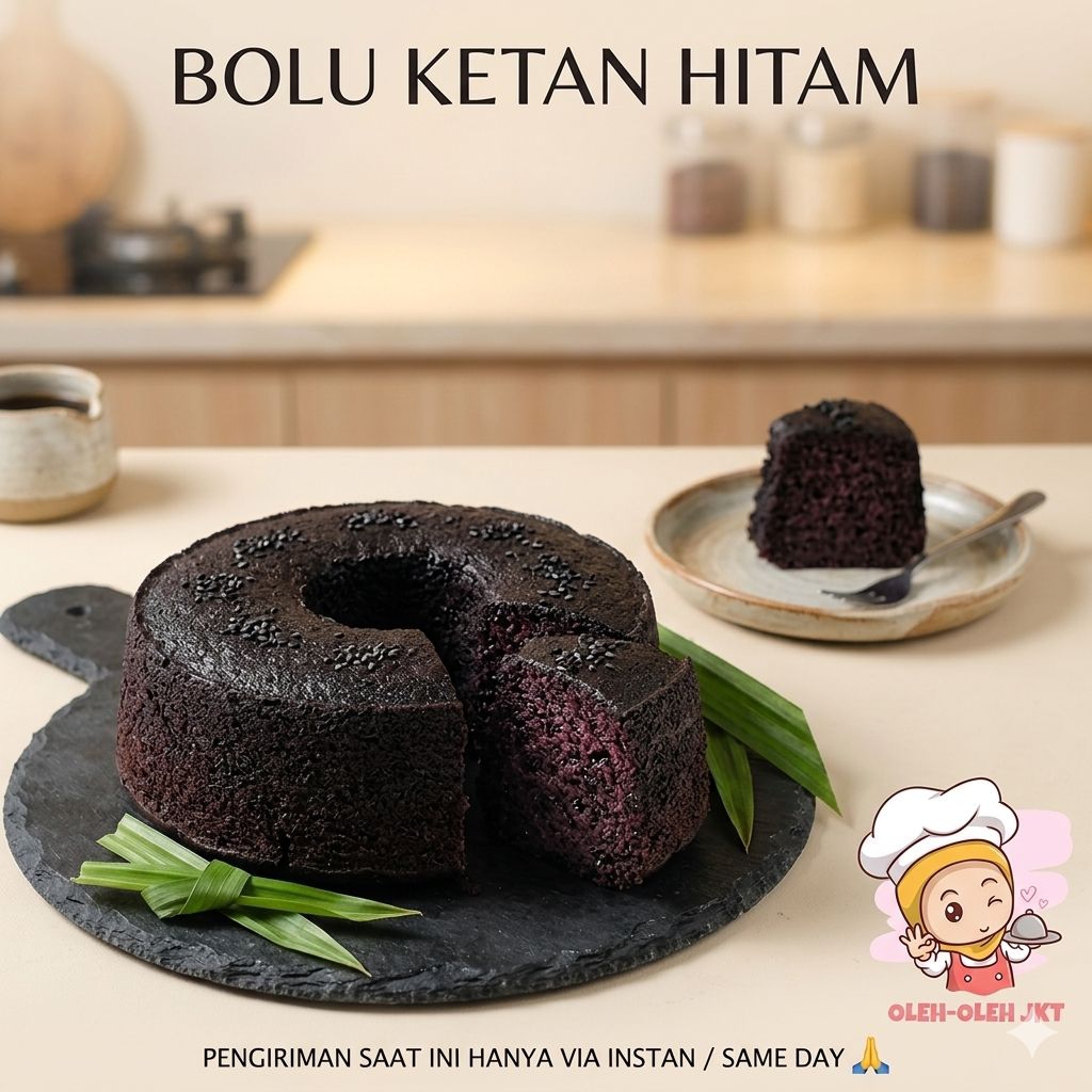 Bolu Ketan Hitam / Bolu Ketan Hitam Double Cola / Bolu Ketan Homemade