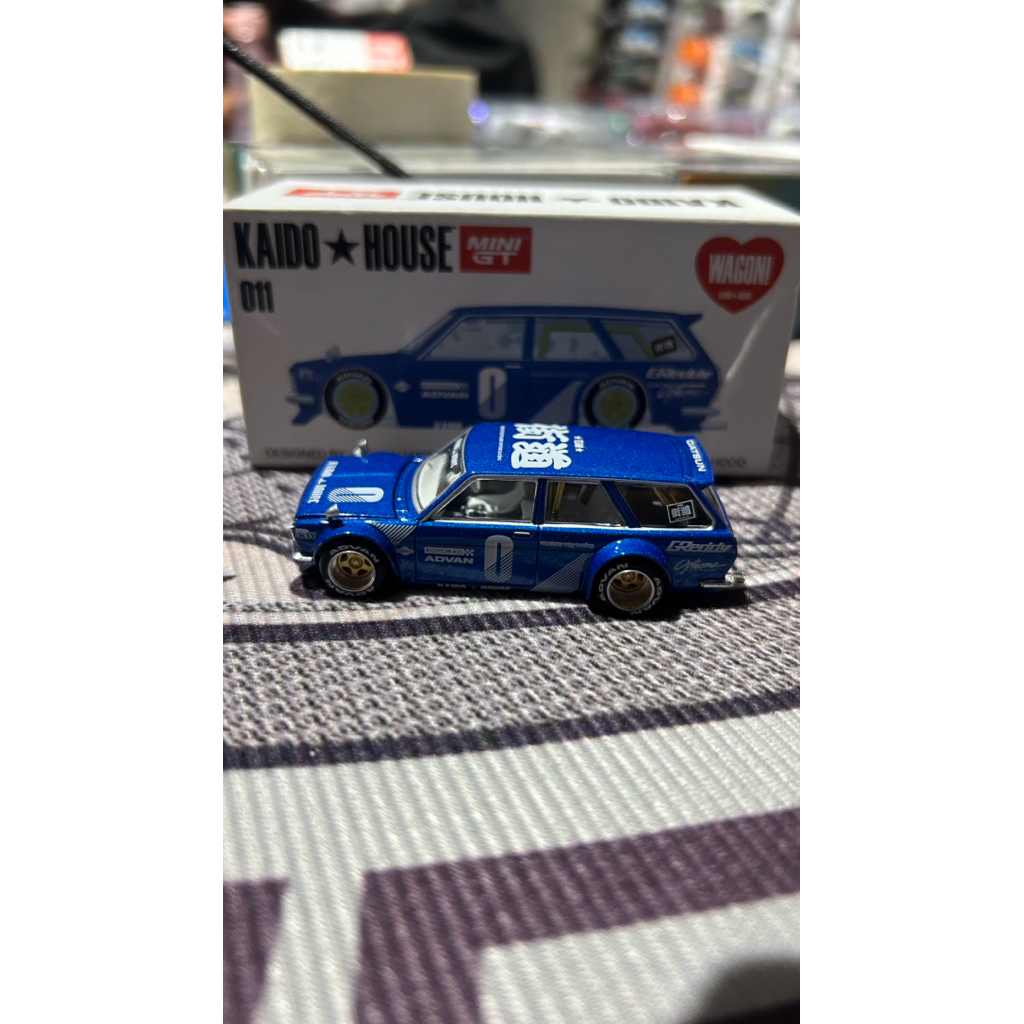 Kaido house datsun wagon blue Unsealed