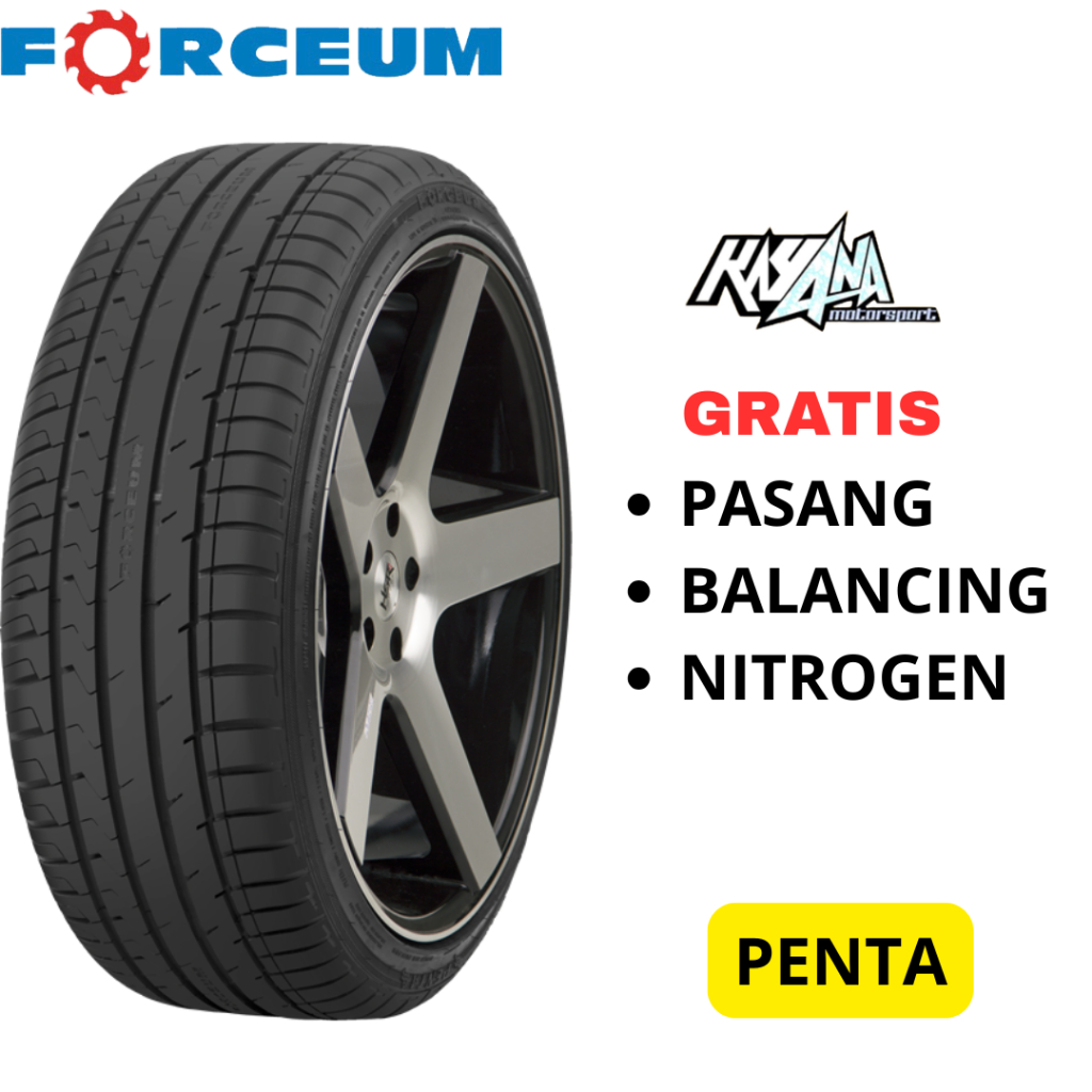 ban mobil standart CRV ring 17 225/65 R17 FORCEUM PENTA | ban mobil tubles murah awet