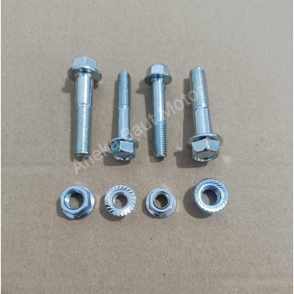 Baut Baud As Sasis Swing Arm Swingarm Fork Yamaha Mio Sporty SET @4pcs