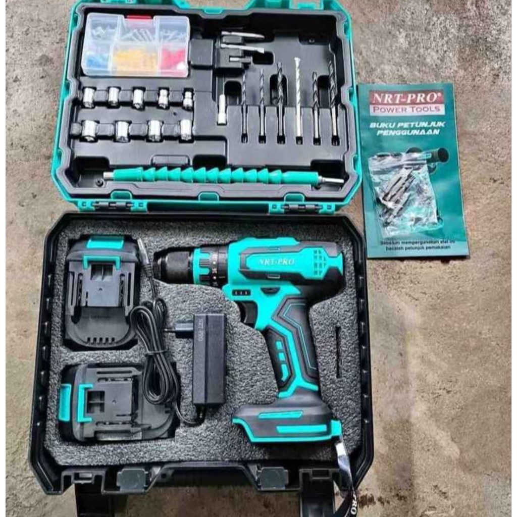 Bor cas Nrt pro 20volt kepala besi