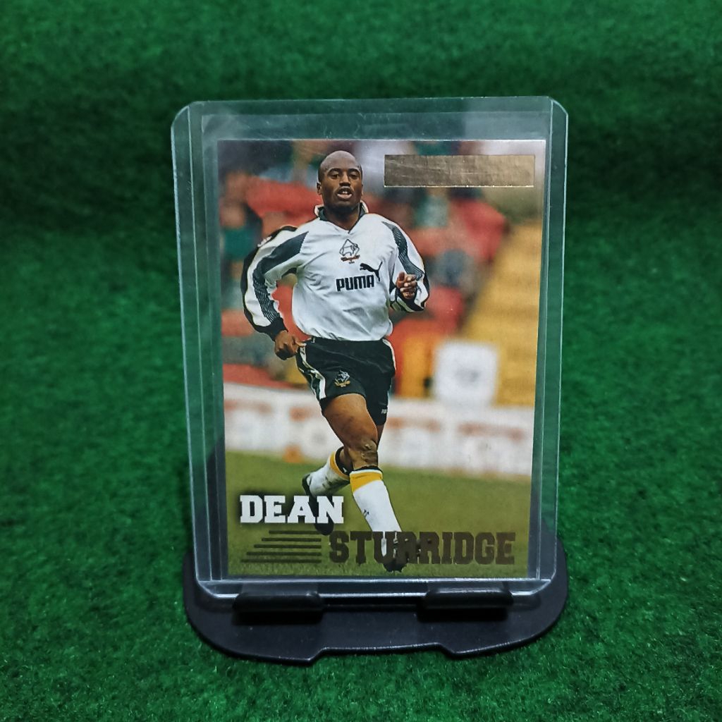 KARTU BOLA DEAN STURRIDGE DERBY COUNTY MERLIN PREMIER GOLD 1996/97