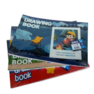 [Pack] Buku Gambar SIDU A4 1 Pack Isi 5 Buku