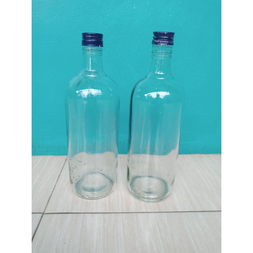 botol kaca 1liter/botol bensin
