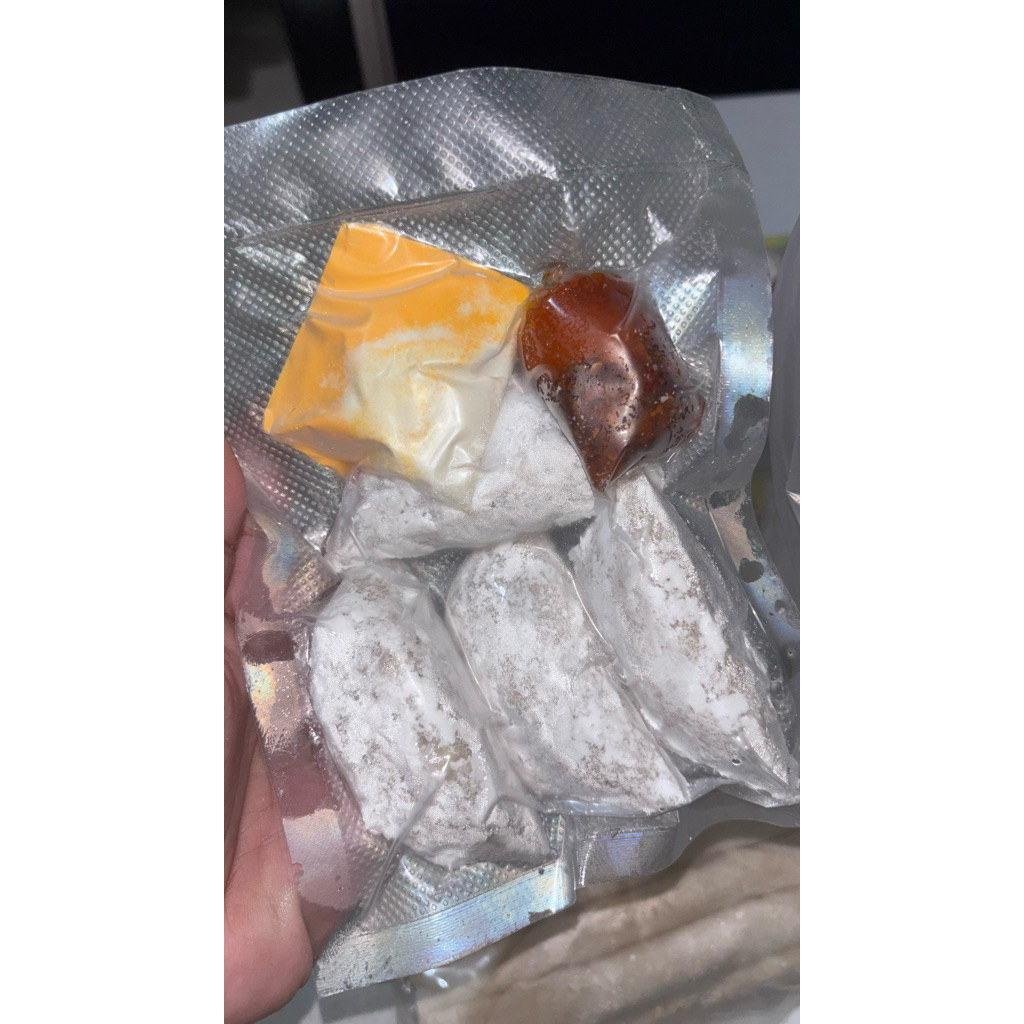 Cireng Kuah Keju Isi Ayam