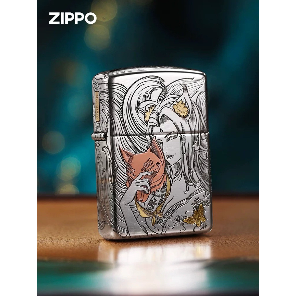 ZIPPO ORIGINAL LADY FOX RARE ITEM