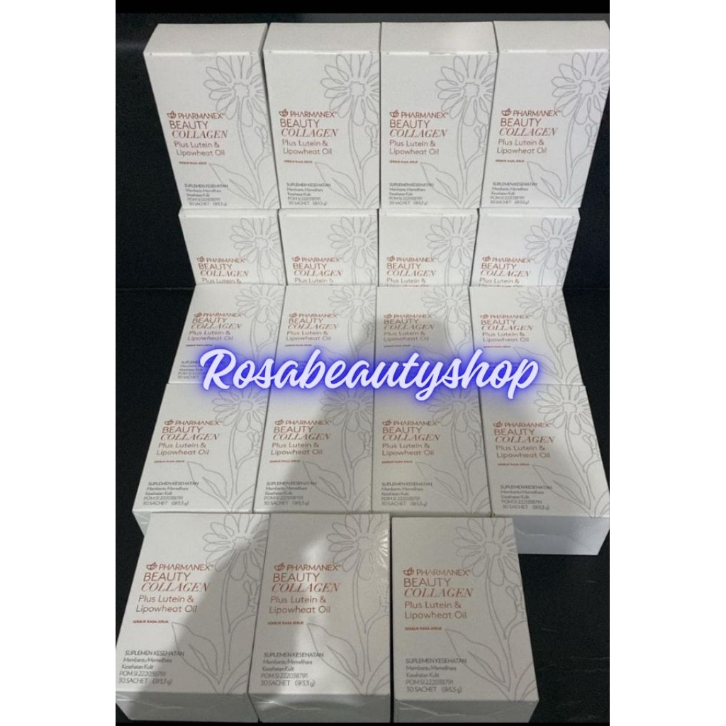 Beauty Collagen Drink ORIGINAL isi 30 Sachet Ed 2027 Kolagen NuSkin® Pharmanex Beauty Collagen Plus 