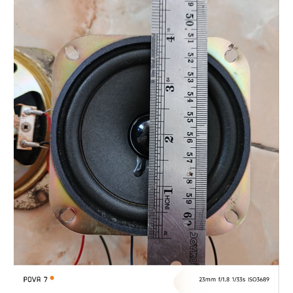 Speaker Woofer 4 Inch 4 Ohm 6 Watt - Suara Bass Nendang