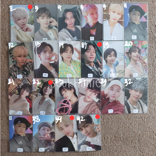 SEVENTEEN JEONGHAN SEMICOLON JXW FALLIN FLOWER FML TEEN AGE STF 17 RIGHT HERE FTS PHOTOCARD PC OFFIC