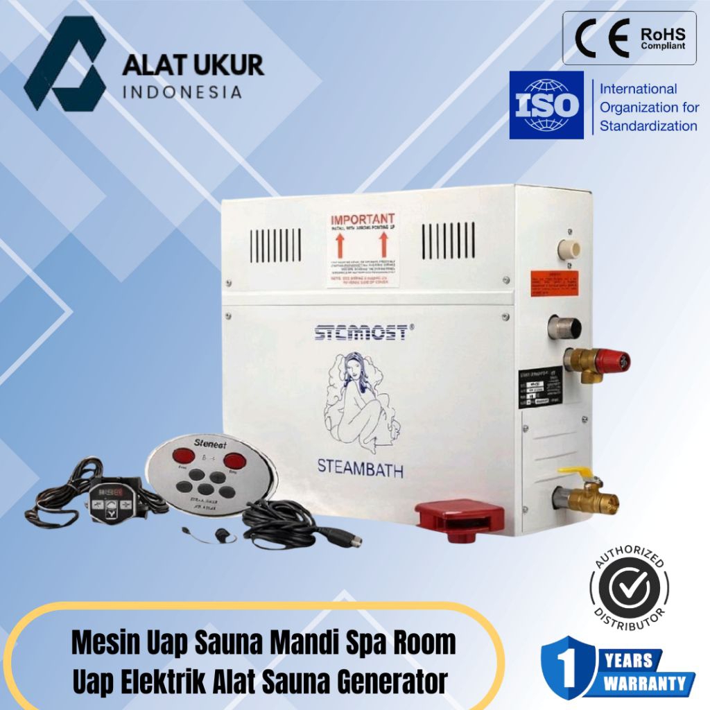 Steam Generator Sauna Bath Machine Golden Power Japan Mesin Uap Sauna Mandi Spa Room Uap Elektrik Al