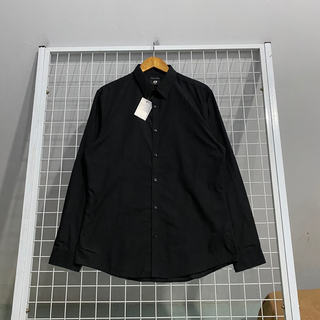 kemeja Hnm hitam L