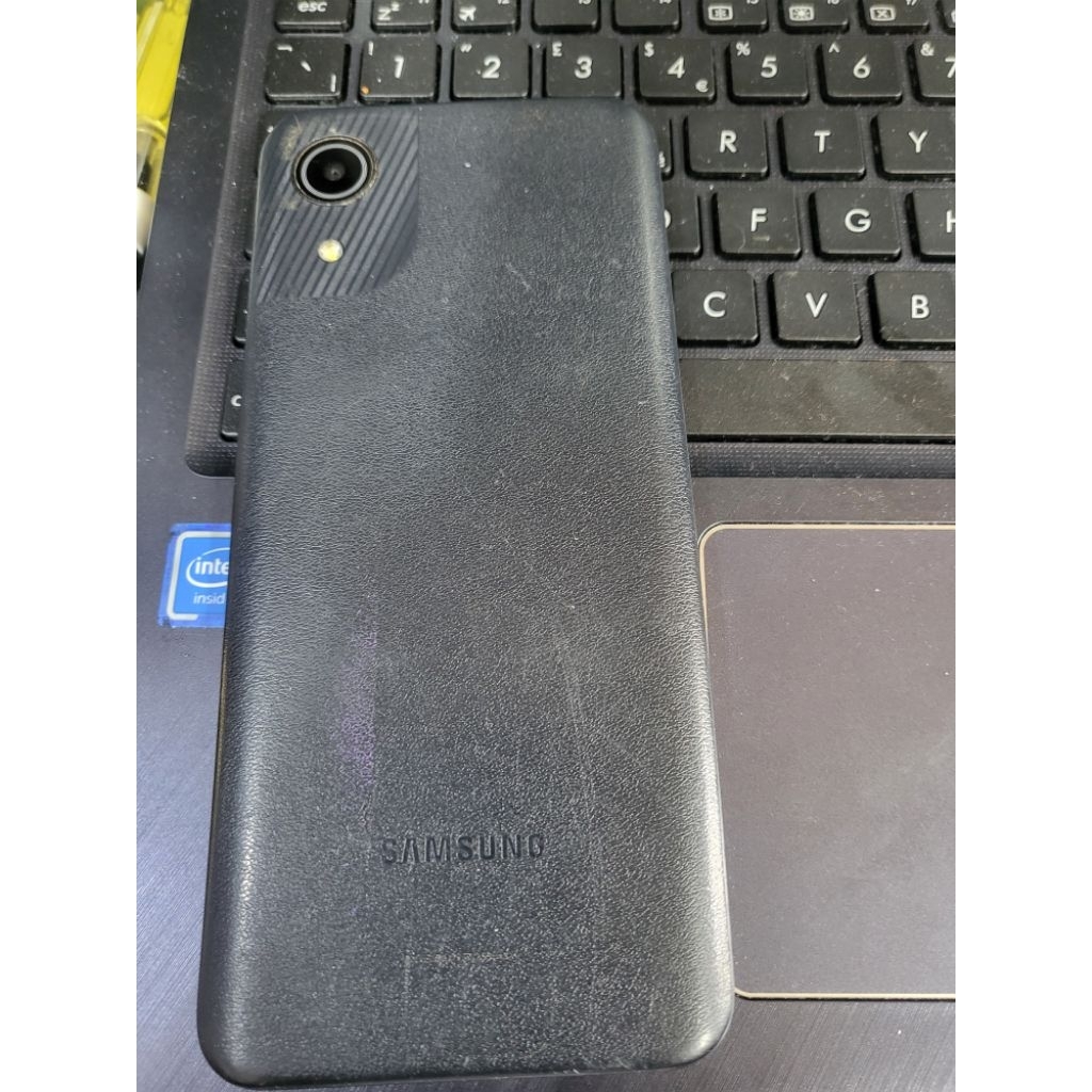 mesin samsung A03 core unit normal minus lcd