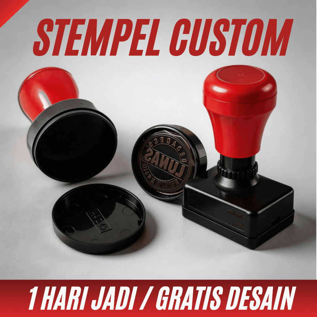 Stempel Custom/ stempel otomatis/ stempel flash / stempel custom warna