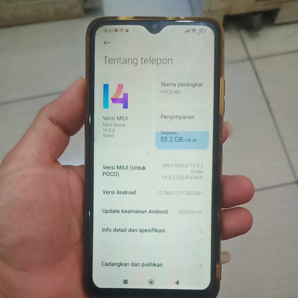 Poco M3 Ram 6/128 Second