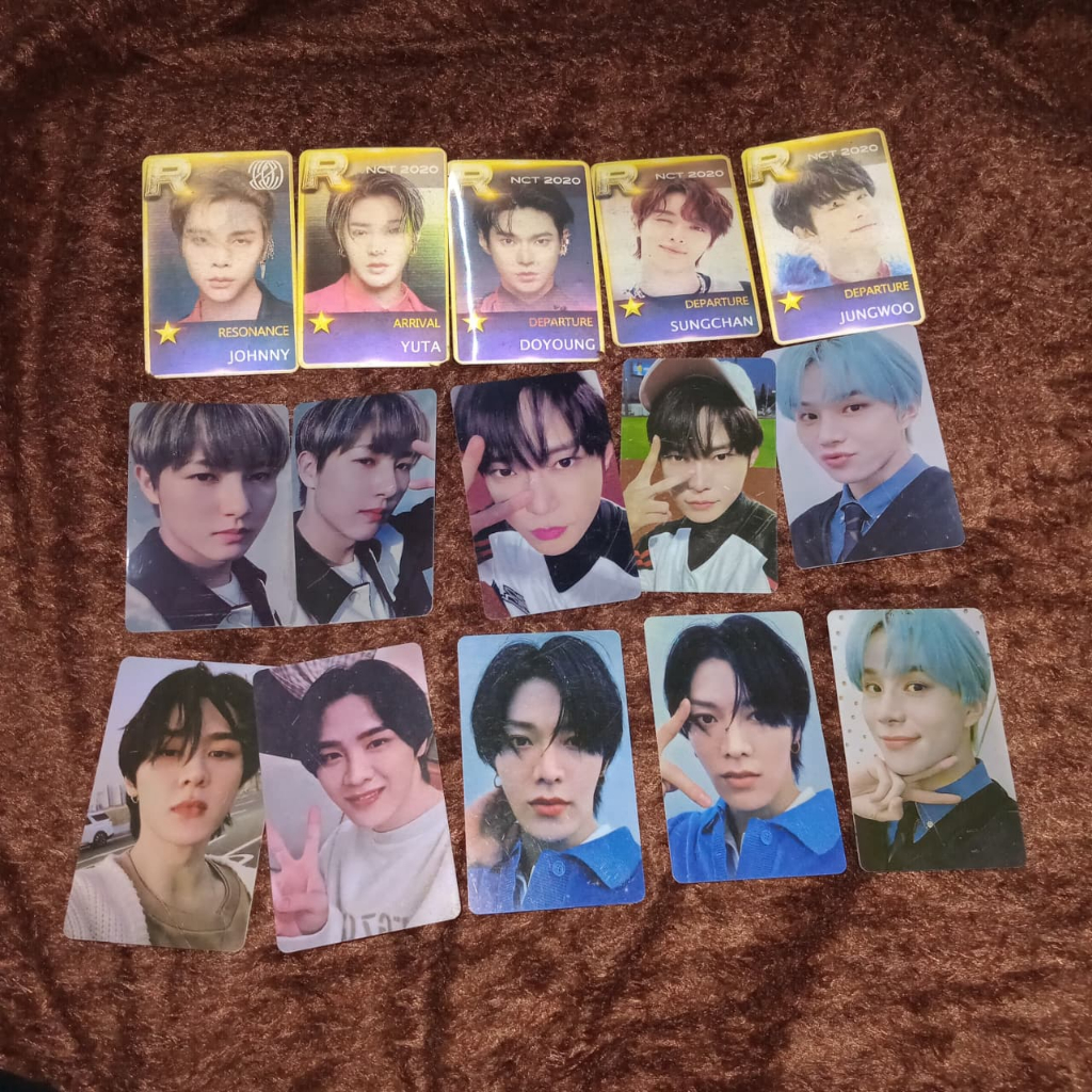 Photocard Unofficial Lenticular Fansite Lucky Draw LD NCT 2021 Universe Doyoung Yuta Johnny Sungchan