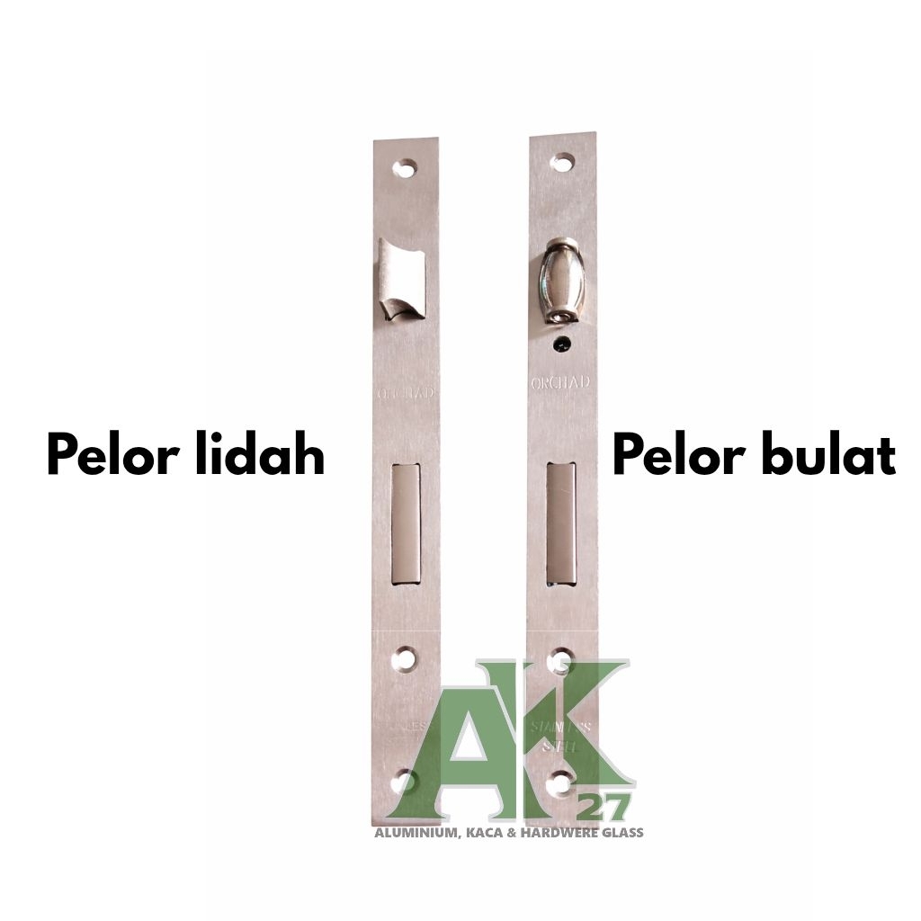 BODY PELOR ALUMINIUM/KUNCI PELOR/PINTU KUNCI PELOR/KUNCI PINTU SWING KUPU TARUNG