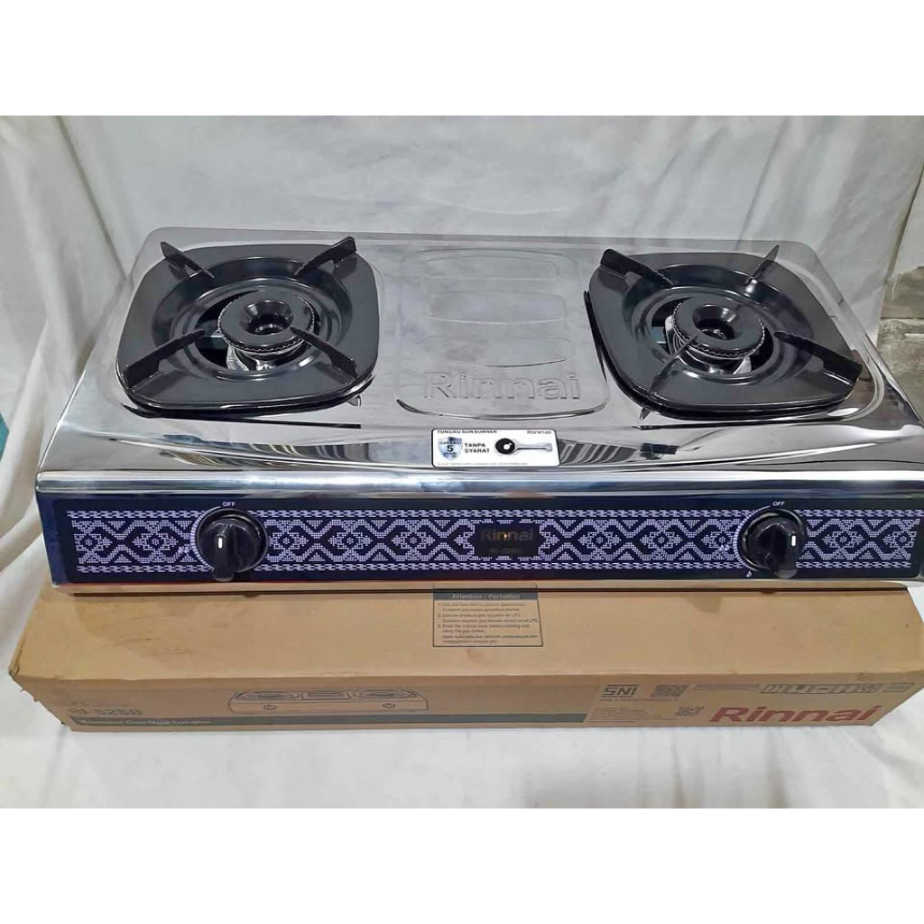 kompor gas rinnai 2 tungku RI-52SB/ kompor gas terbaru /kompor gas rinnai terbaru /kompor gas 2 tung