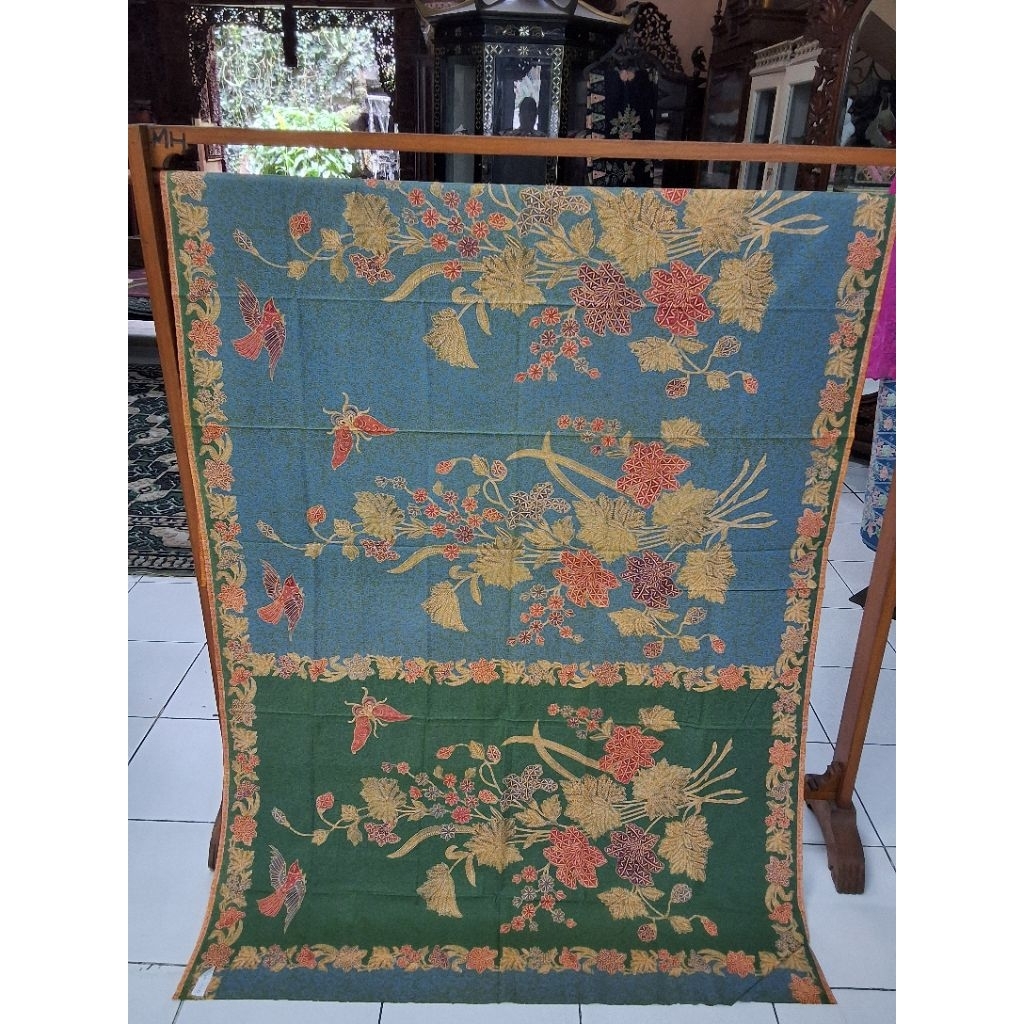 Kain Batik Encim Buket/Kain Buketan Encim/Batik Buketan/Kain Batik Encim Bunga/Kain Buketan Peranaka