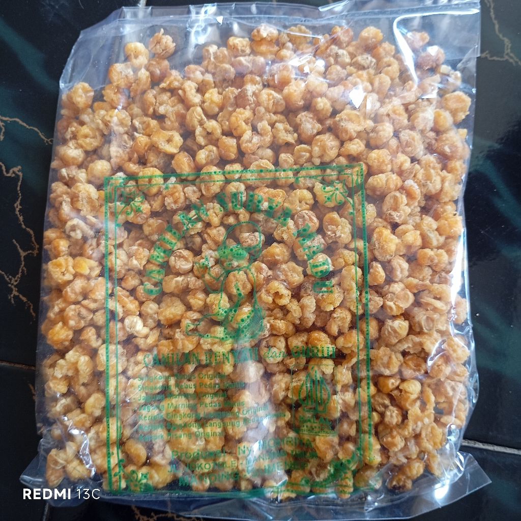 MARNING JAGUNG 180GR/JAGUNG KETAN/JAGUNG PALOTAN - CEMILAN MADURA - OLEH OLEH MADURA ENAK DAN GURIH