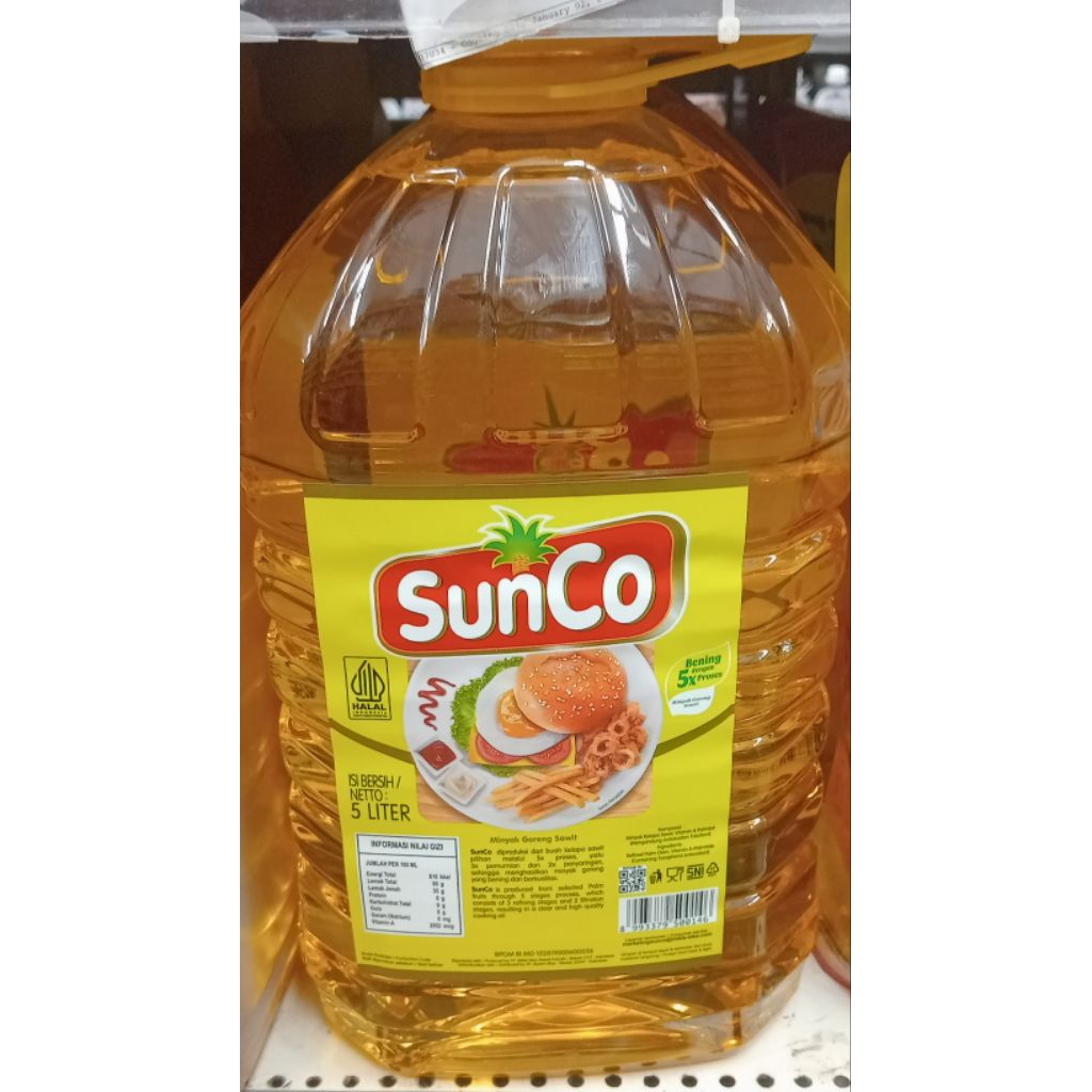 Minyak Goreng Sunco 5 Liter
