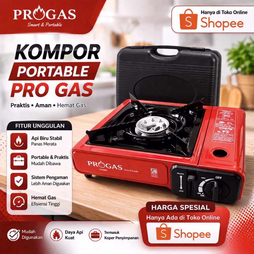 Kompor portable Progas