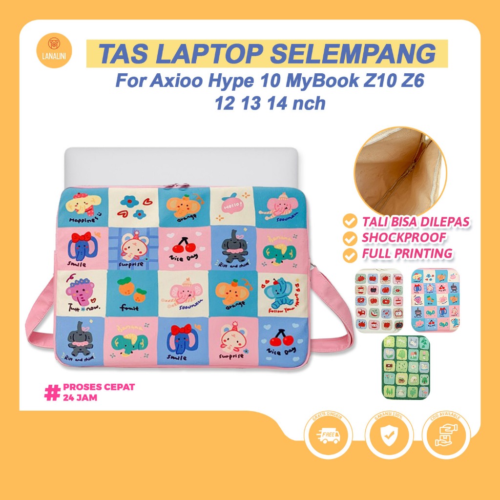 Tas Selempang Laptop Axioo Hype 1 3 Pongo 721 MyBook Z10 14 13 12 Inch Sleeve Pelindung Leptop Gamba