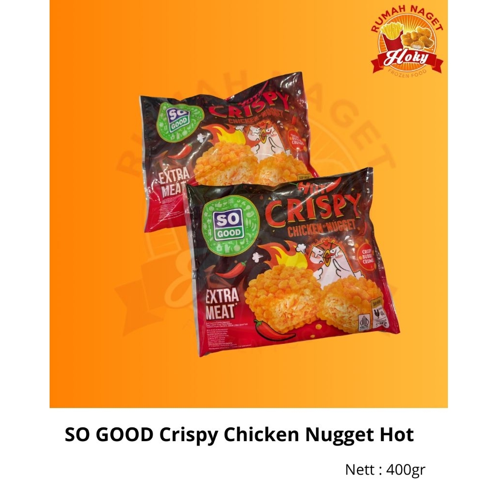 So Good Crispy Nugget Hot 400g