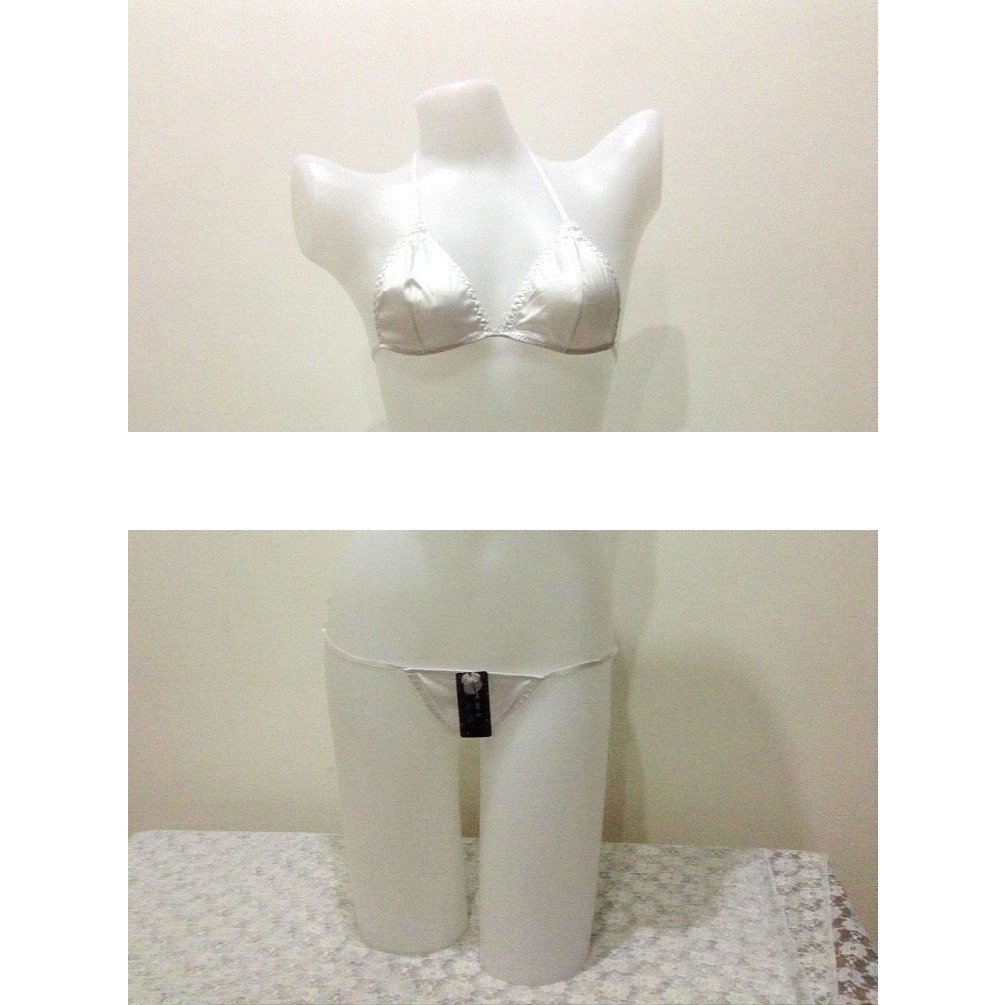 Lingerie Wanita Set Bra dan G Stirng Tali G String Bikin B0510