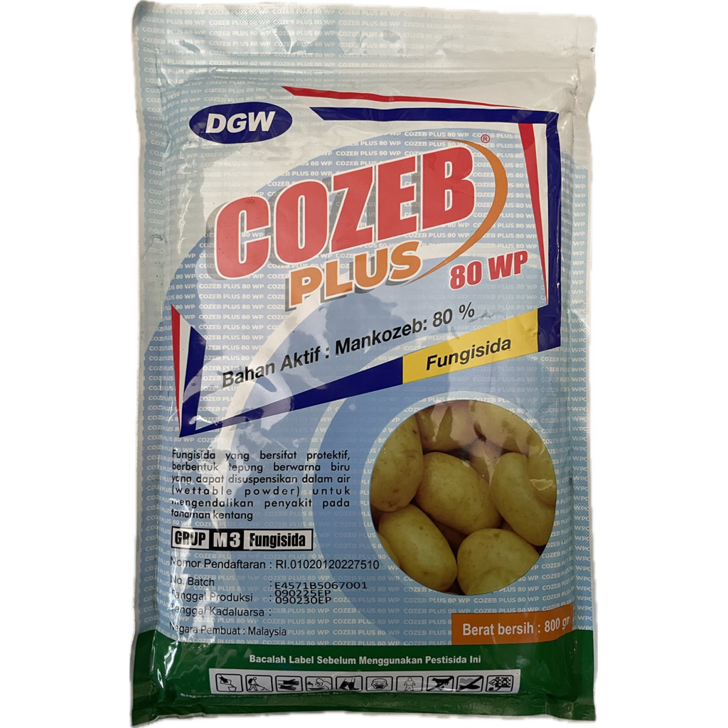 Cozeb Plus 80WP 800gram Fungisida Mancozeb Biru DGW