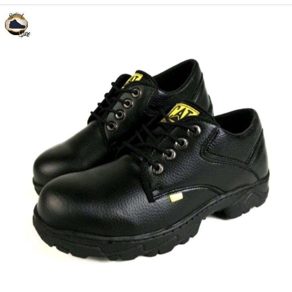 SEPATU SAFETY PENDEK PRIA UJUNG BESI KERJA LAPANGAN PROYEK