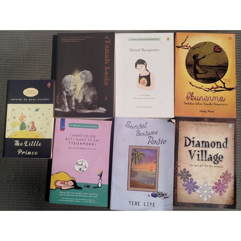 preloved novel indo & english