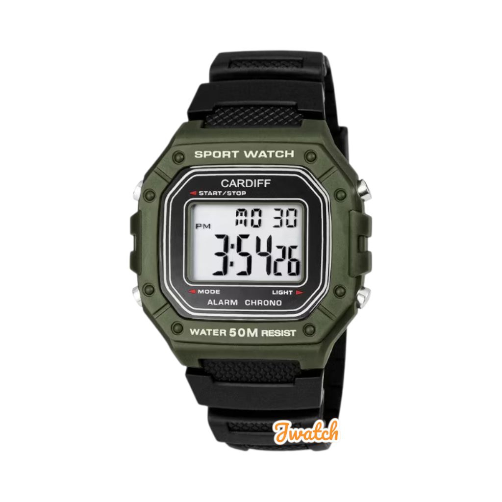Jam Tangan Digital Pria Cardiff 2156