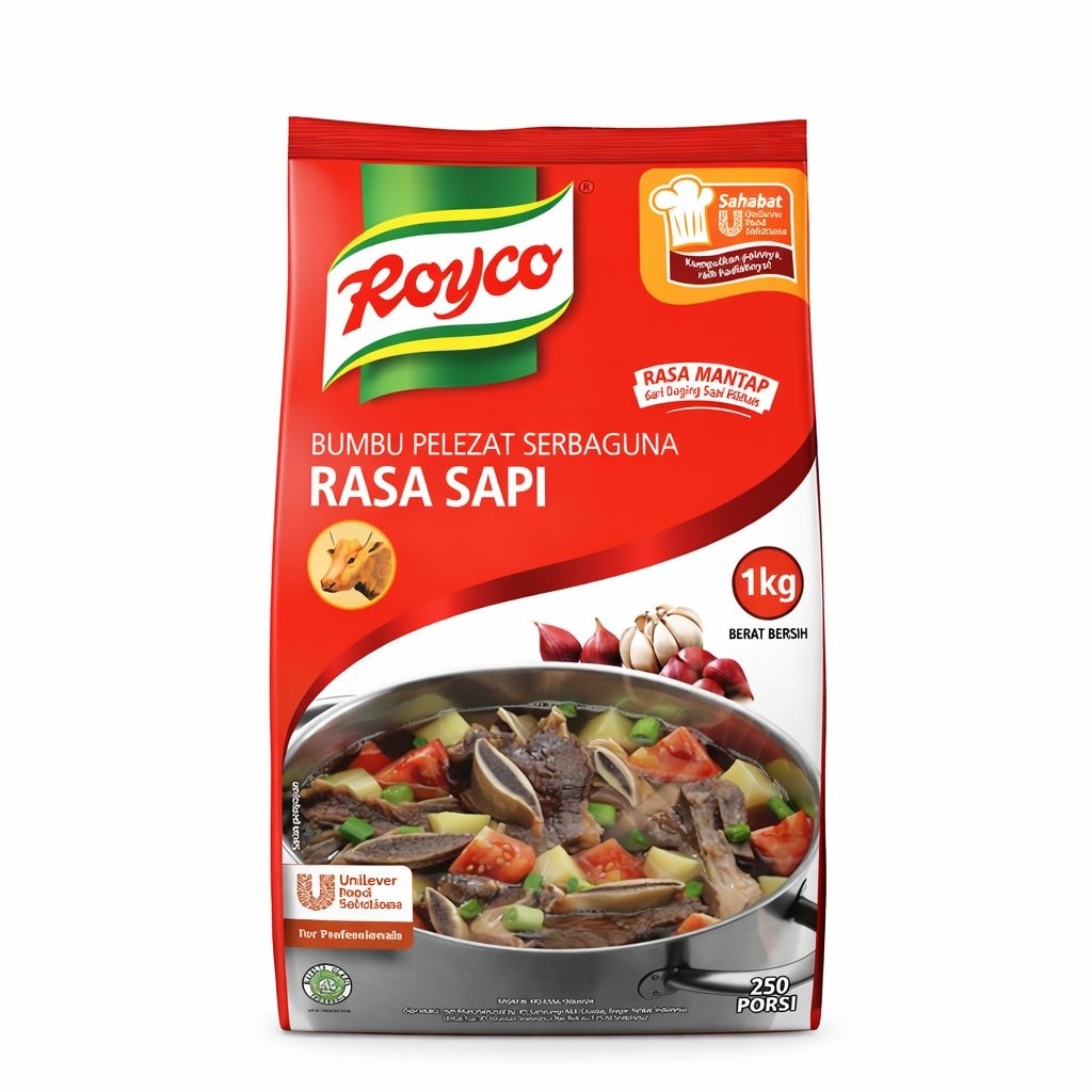 TERMURAH 1 DUS Royco Sapi 1kg (isi 6