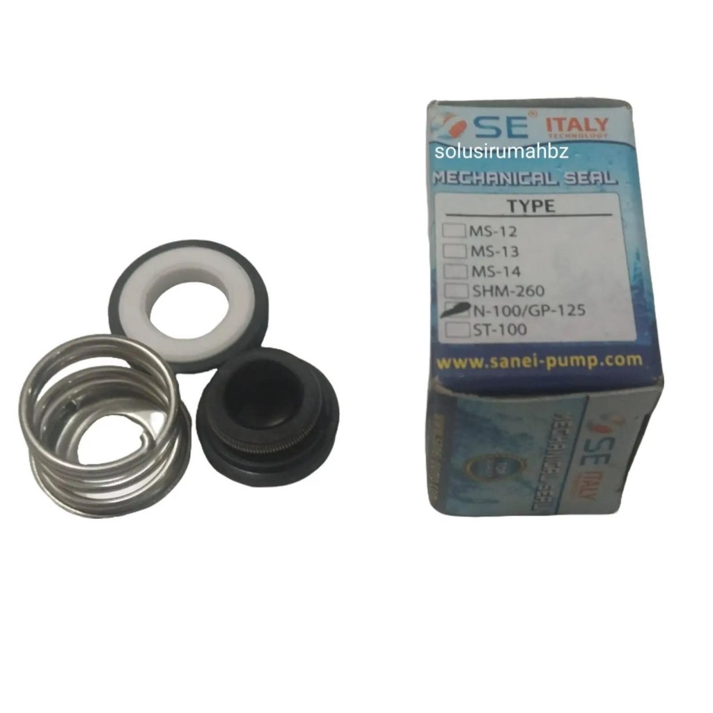 Mechanical Seal Pompa n-100 Air San-EI PANASONIC SANYO 129 125 136 137 138 NATIONAL SHIMIZU 116 ps11