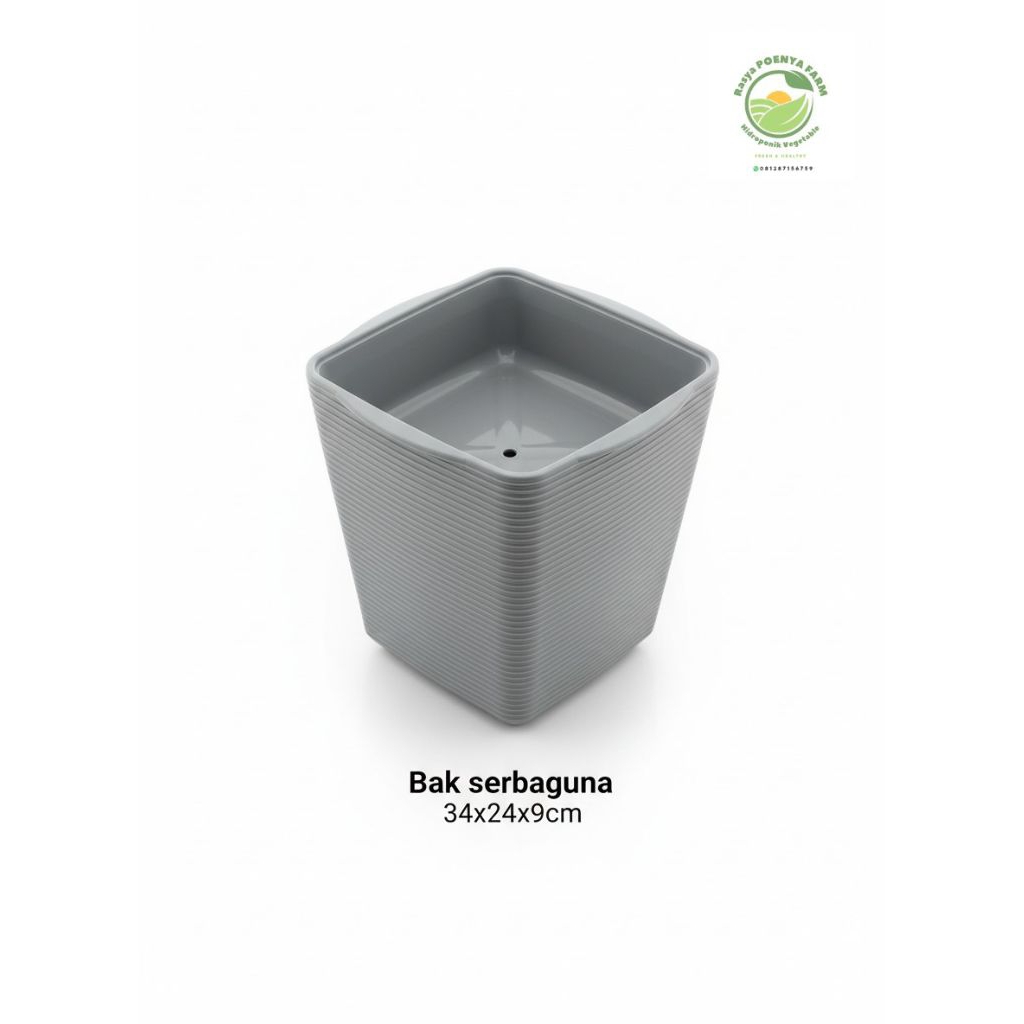 Baskom plastik/Bak cupang/Bak tahu Serbaguna