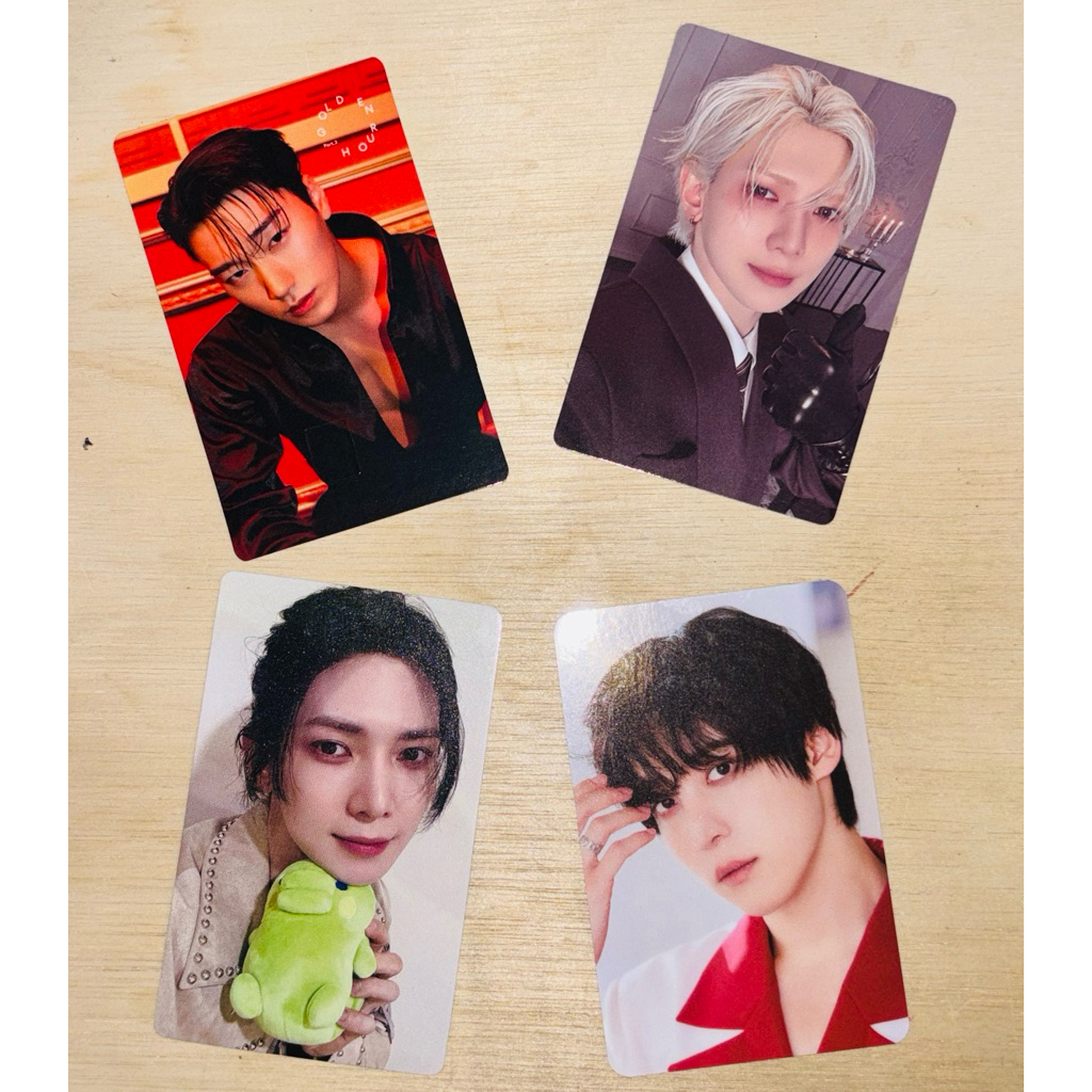 Photocard Ateez In your fantasy, Golden Hour, Aniteez