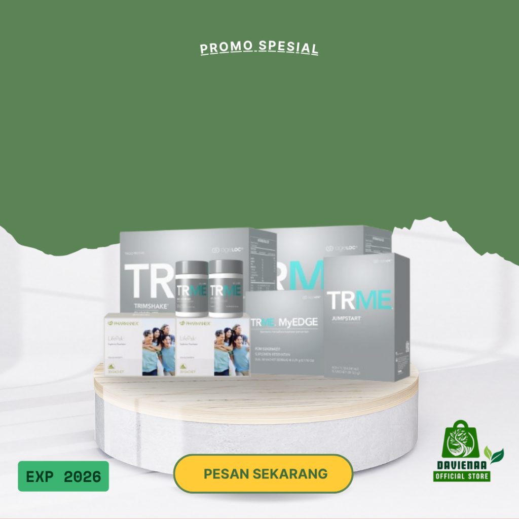 ageLOC TRME/TR90 Formula Baru Paket Program Diet 1 Bulan Lengkap