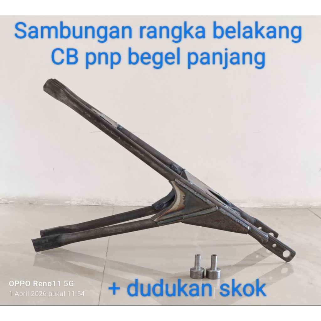 sambungan rangka cb / ekor cb / buntutan cb / buntutan cb begel panjang bahan tebal