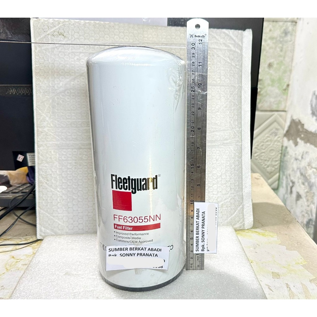 TOP - FLEETGUARD FF63055NN FUEL FILTER FF 63055NN FF-63055NN FF 63055 NN FF63055 NN 5598140