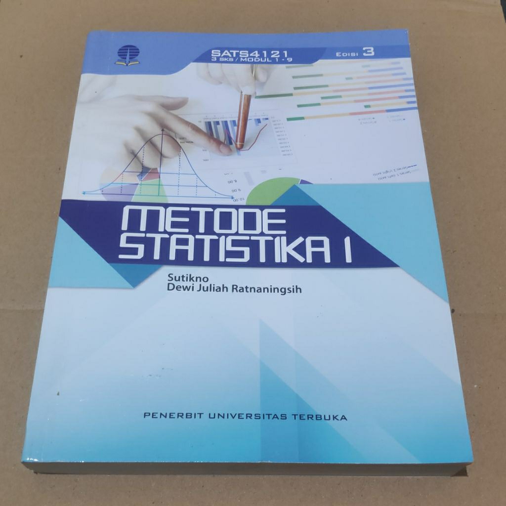Buku Kuliah UT Perpajakan, Statistika, Akuntansi