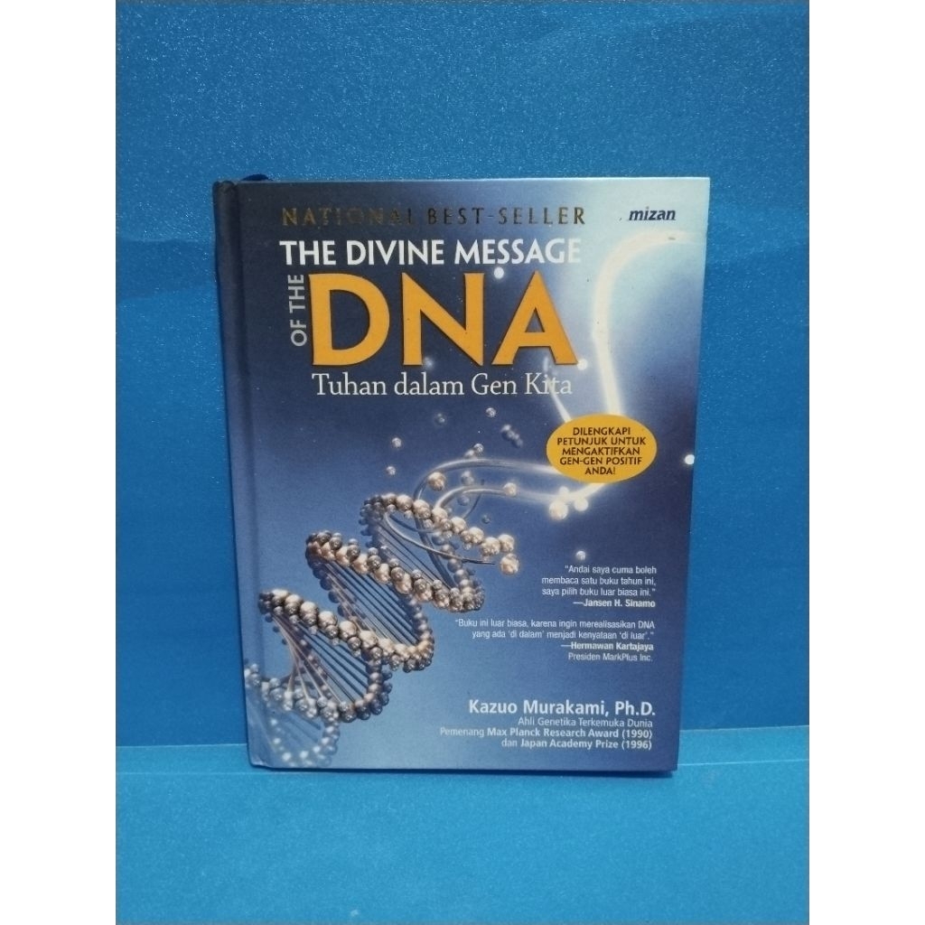 Buku original THE DIVINE MESSAGE OF THE DNA by Kazuo