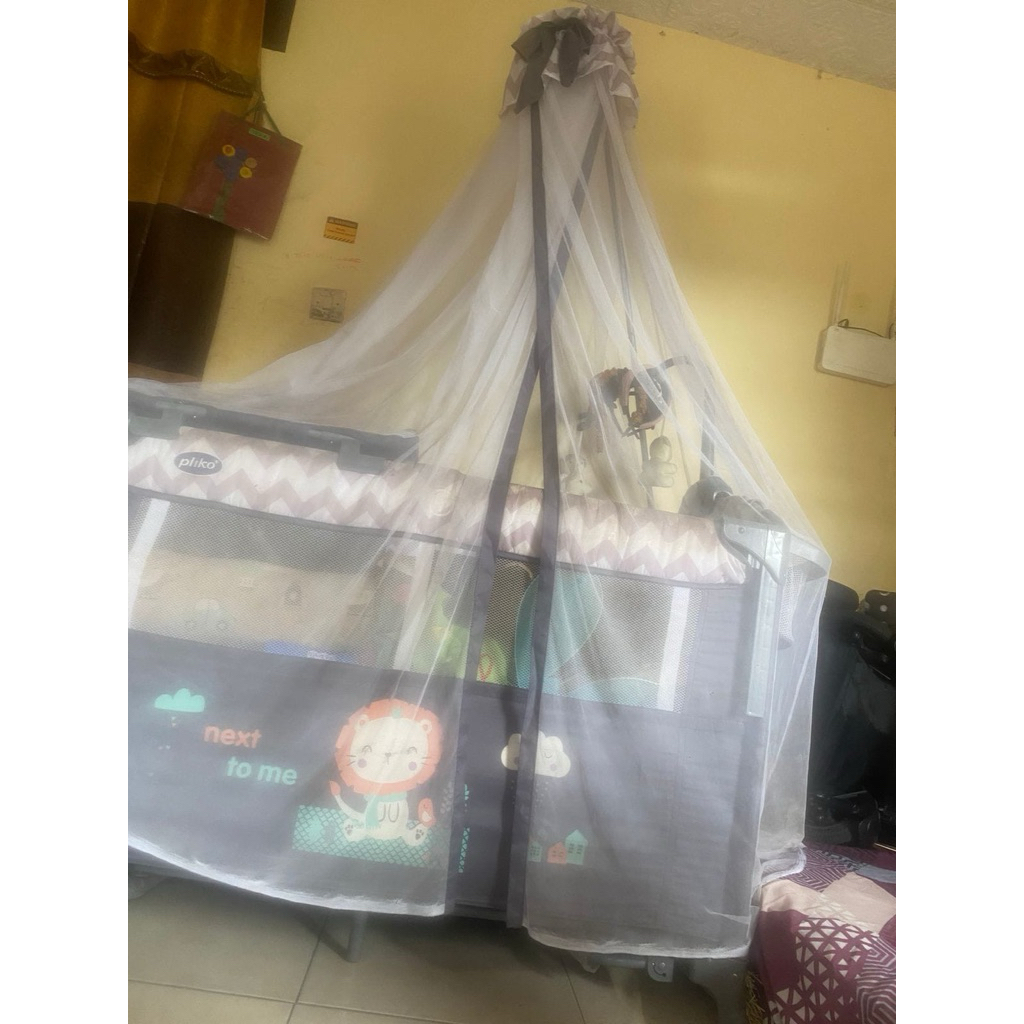 Play Park Box Bayi Lipat Multifungsi Preloved Bekas Bagus