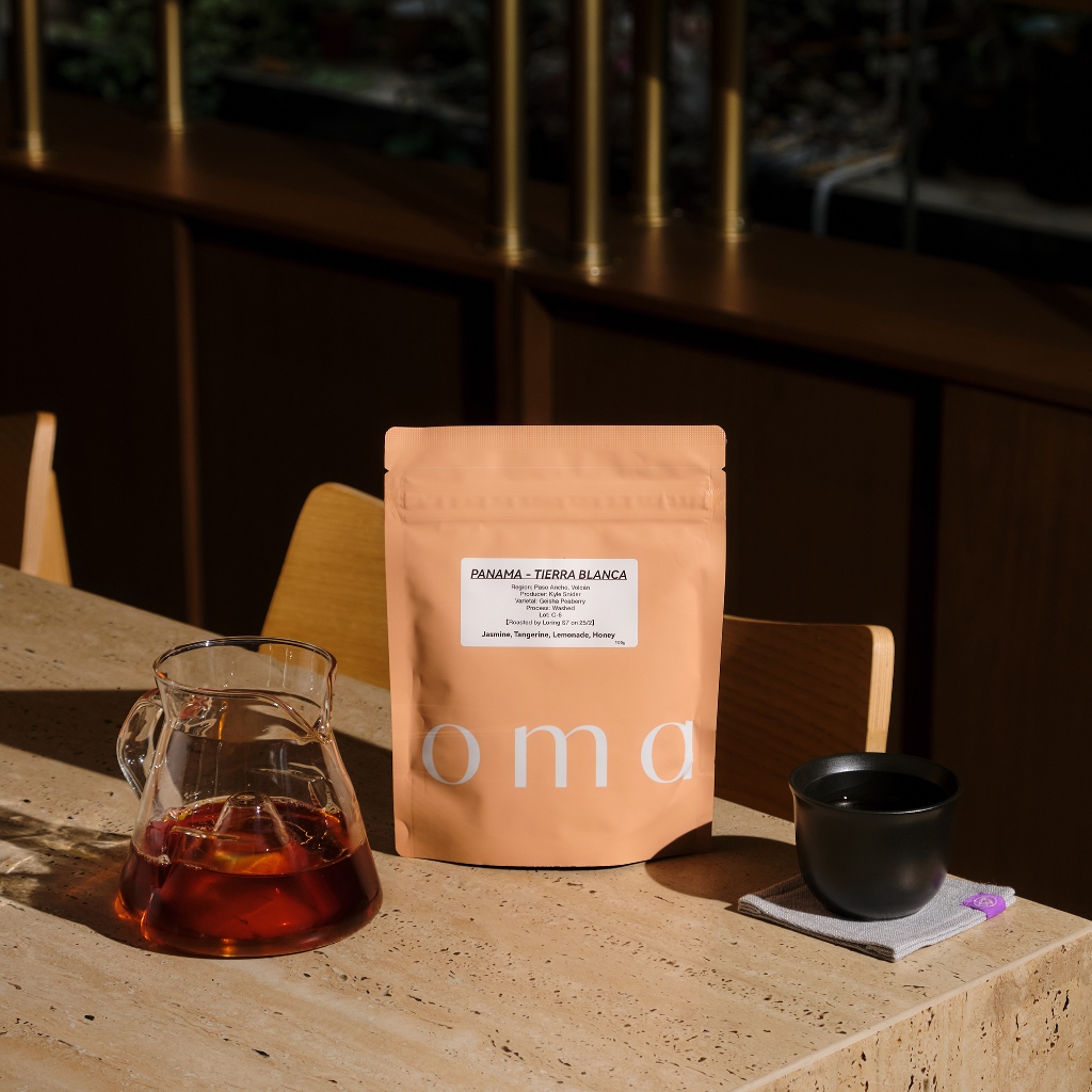 OMA Hongkong - PANAMA Tierra Blanca Geisha Washed Filter Kopi Manual Brew Biji Beans Coffee Roaster