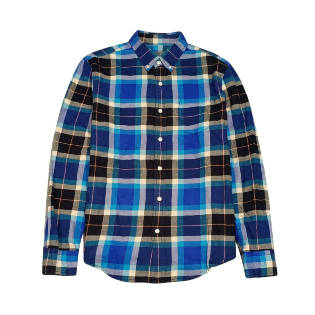 KEMEJA FLANNEL GIORDANO SIZE L SECOND
