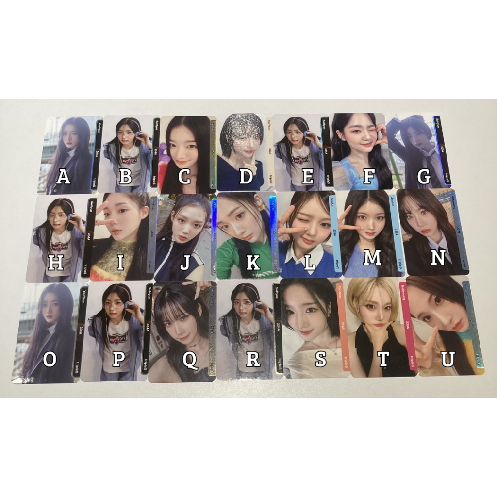 Official tripleS Objekt Scanned Photocard