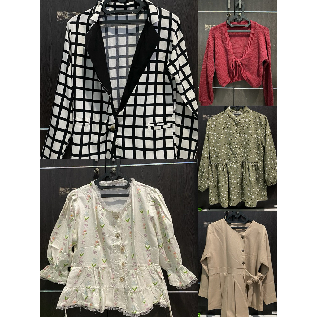 PRELOVED BAJU ATASAN & CELANA WANITA MURAH [ESJE FASHION]
